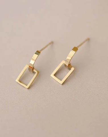 Oorknopjes van puur 9k goud met een - 3