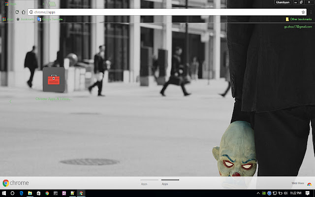 Joker 1366 x 768 chrome extension