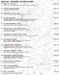 Indian Hut menu 3