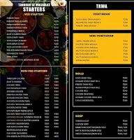 Captain Kebab menu 2