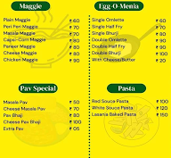 Hotel Durga menu 1