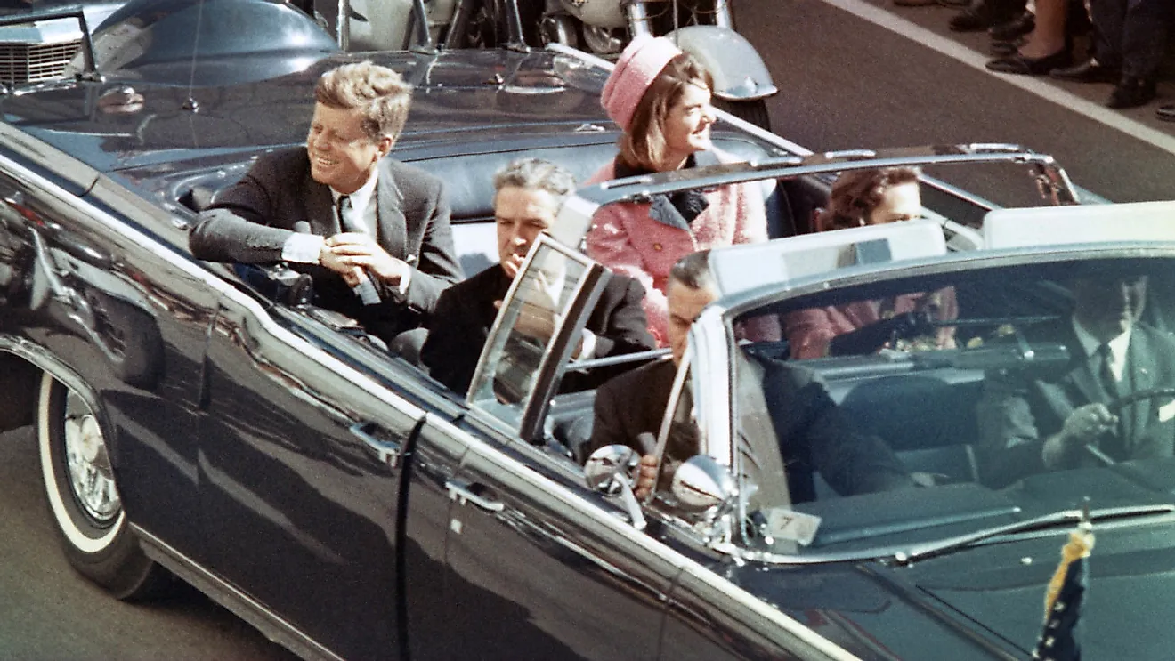 Kennedy Family in the Car: Day of the Assassination