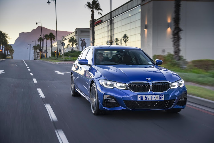 The face of the new 3 Series has more prominent kidney grilles.