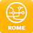 Rome public transport routes icon