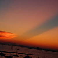 Lecce al tramonto di 