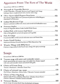 Illusion bar - Velvet Clarks Exotica menu 1