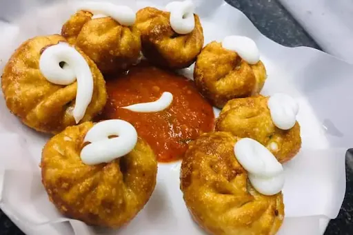 Veg Fried Peri Peri Momos [7 Pieces]