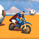 App herunterladen Superheroes Bike Stunt Racing: Fast Highw Installieren Sie Neueste APK Downloader