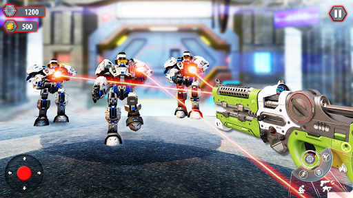 Code Triche armée commando robot tactique jeu de tir de grève APK MOD 5