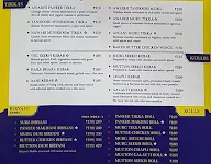 Awadhi Central menu 7