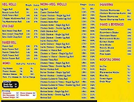 Babusha Kathi Roll & More menu 2