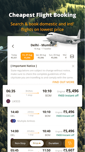 HappyEasyGo  -  Flights & Hotels