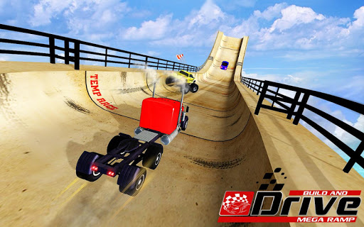 Mega Ramp Car Racing Stunts Ramp Construction