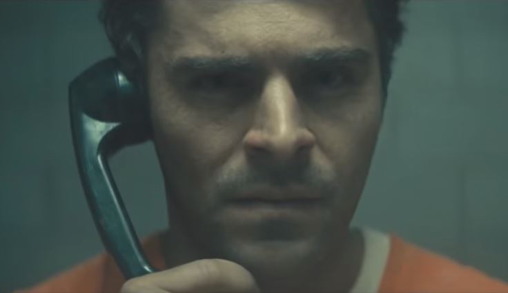 Zac Efron as serial killer Ted Bundy.