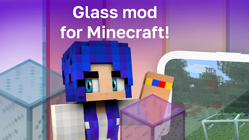 Screenshot Connected Glass Minecraft Mod