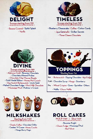 Baskin Robbins menu 1