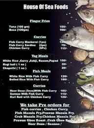 House Of Sea Foods menu 2