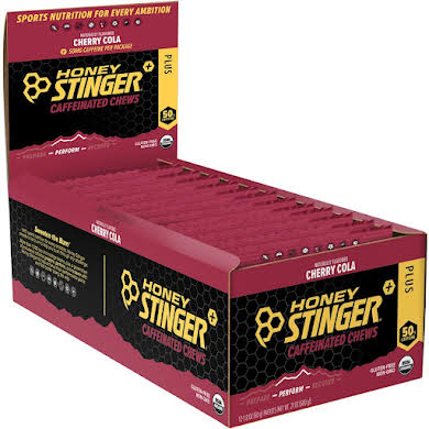 Honey Stinger Caffeinated Energy Chews - Box of 12 Packets