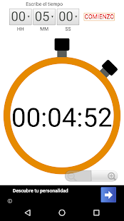 Cronómetro Temporizador Screenshot