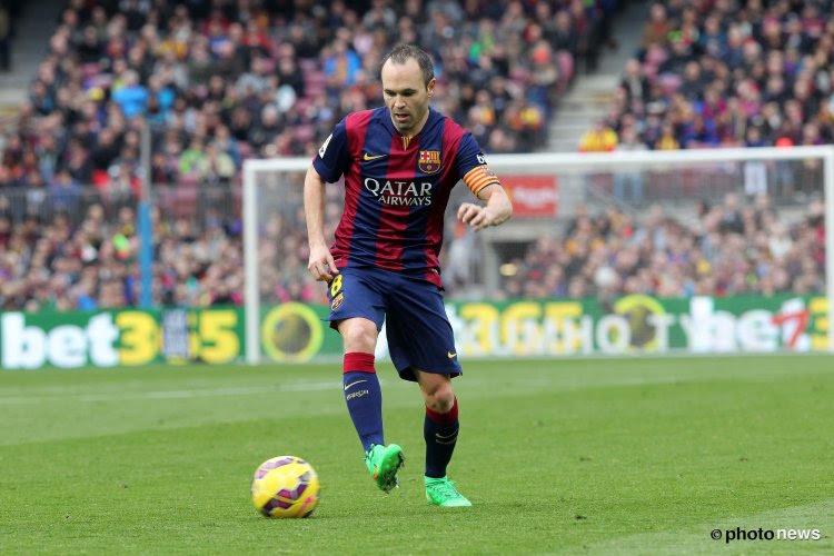 Barcelone s'en sort in extremis, lourde blessure pour Iniesta