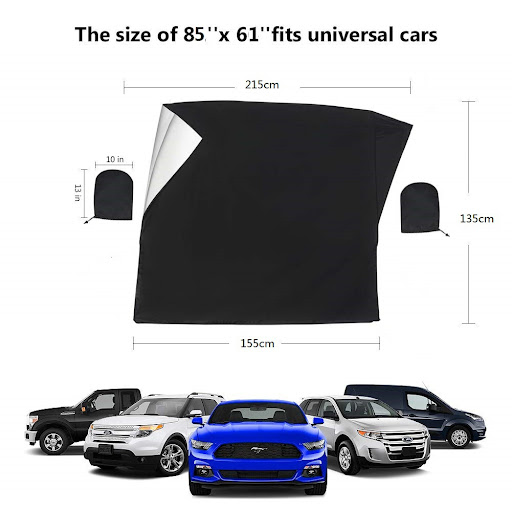 Title 5, Black rubber Oxford car cover Protect your car ...