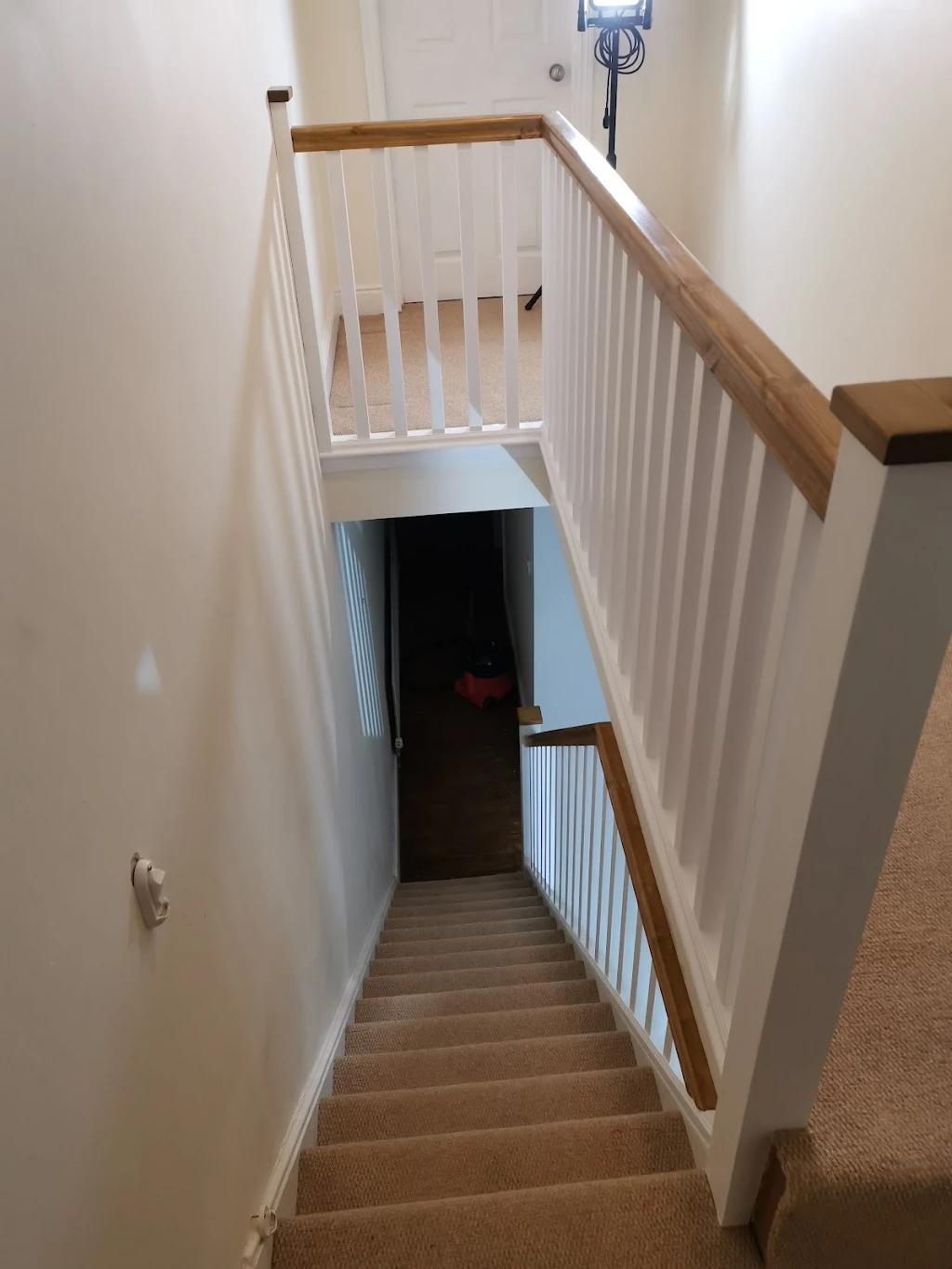 Album cover: Refurbishing and decorating banister