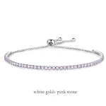 Platinum pink stone