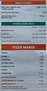 Domino's Pizza menu 8