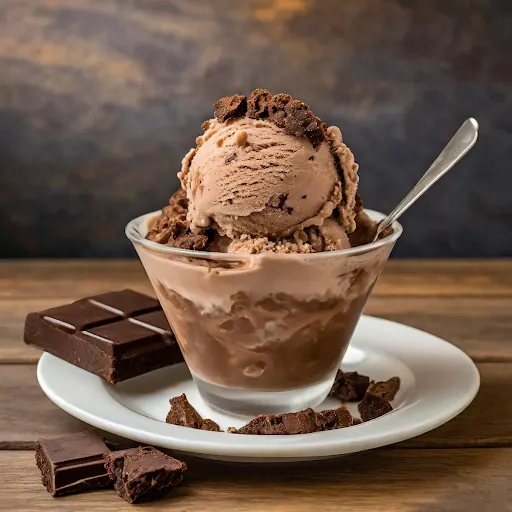 Mocha Brownie Ice Cream