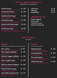 The Little Damaged Cafe menu 4