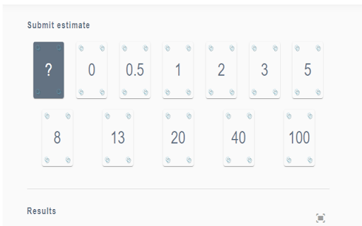 Simple Scrum Poker