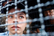 Anastasia Vashukevich, a Belarusian model and escort who caused a stir last year after she was arrested in Thailand and said she had evidence of Russian interference in the 2016 US presidential election, is pictured at the immigration detention center before being deported in Bangkok, Thailand, January 17, 2019. 