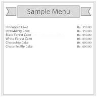 Samuel Confectionery menu 1