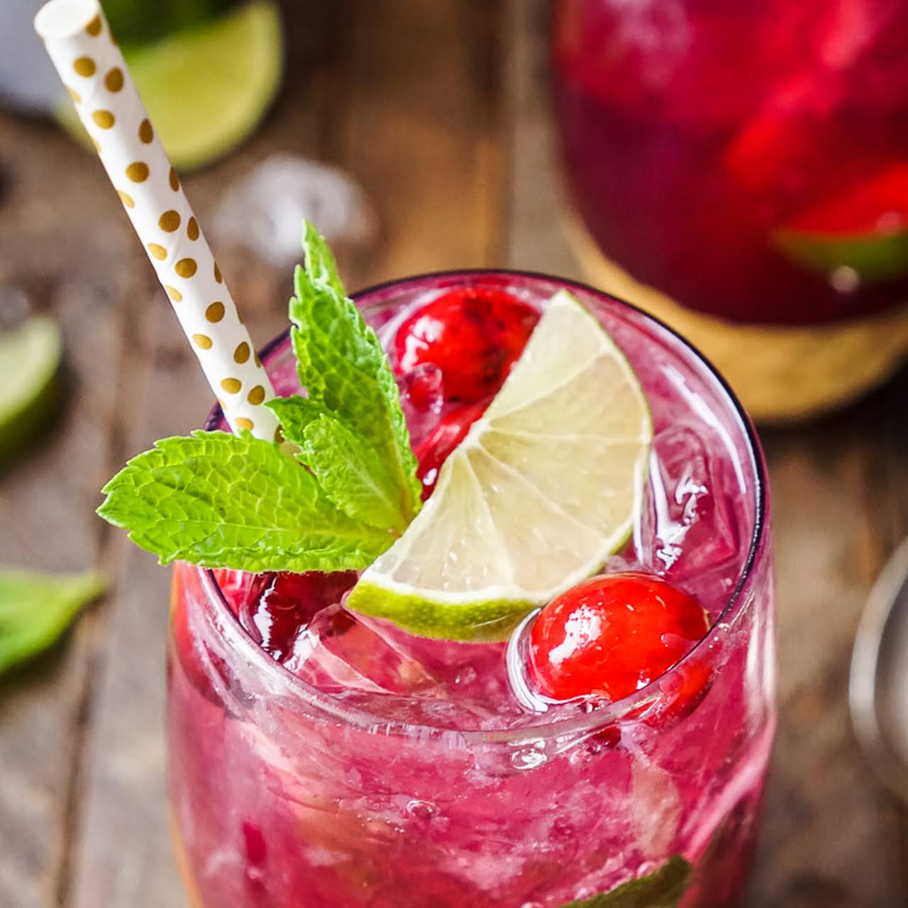 Cranberry Mojito Punch