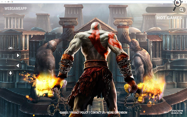 God Of War HD Wallpaper Theme