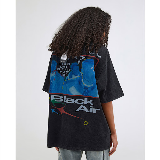 Title 3, And Worn Round Neck Short Sleeve Couple Base Loose