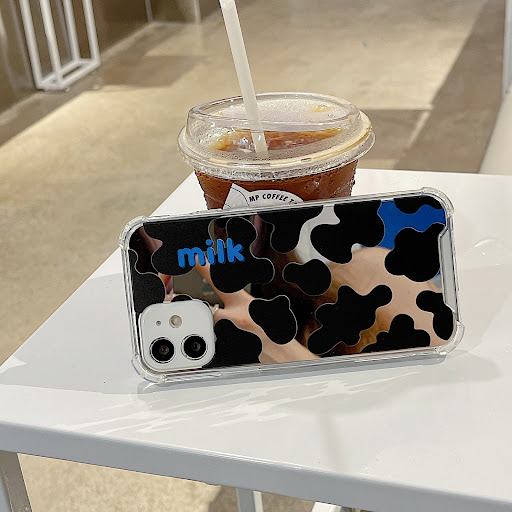 Title 7, Milk Mobile Phone Case with Mirror. Protect you...