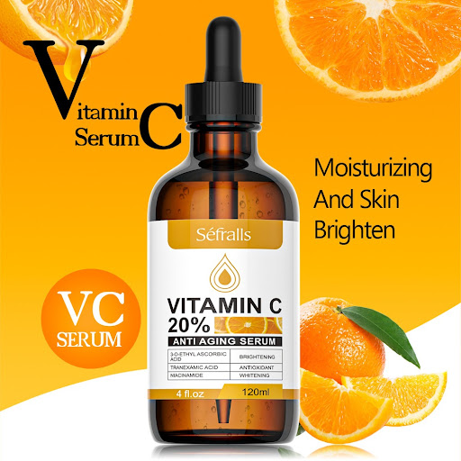 Title 2, Brightening Vitamin C Essence Hydrating and Fir...