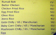 Donne Biryani & Kabab Corner menu 1