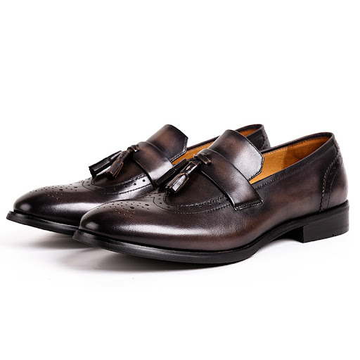 Title 3, Mens Tassel Loafers Set, British Brogue Carved...