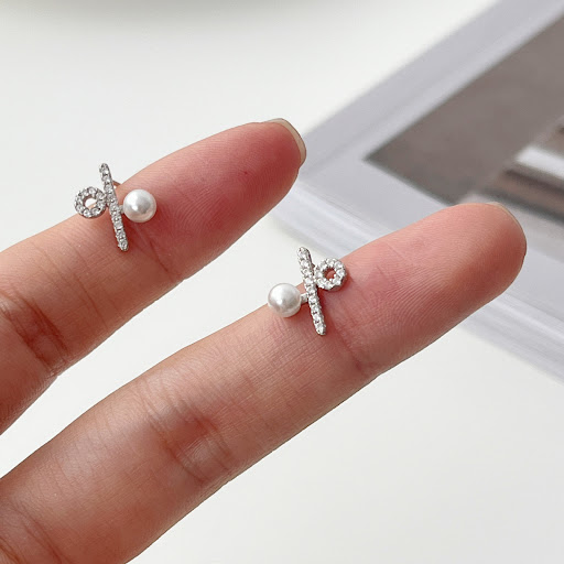Title 3, Sterling Silver Niche Design Simple and High-En...