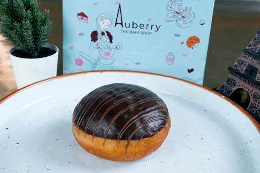 Dark Chocolate Custard Donut