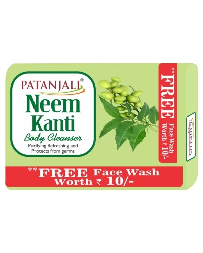 Patanjali Neem Kanti Body Cleanser (150Gx3) C.O F.W. Rs10 - 450 gm