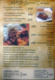 Hyderabad Mughal Biriyani menu 5