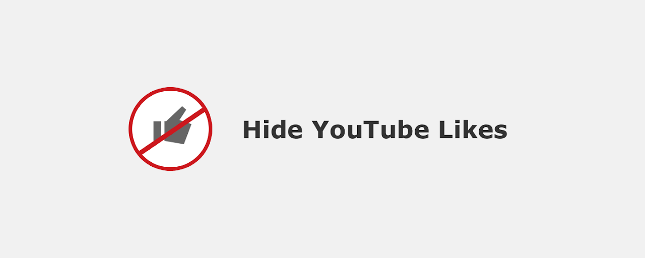 Hide YouTube Likes Preview image 2