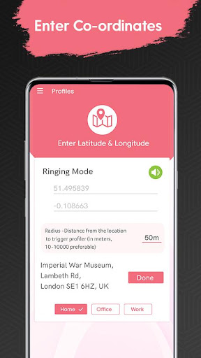 Location Profile - My Location  USSD Codes