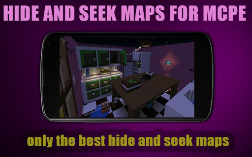 Hide and Seek Maps for MCPE