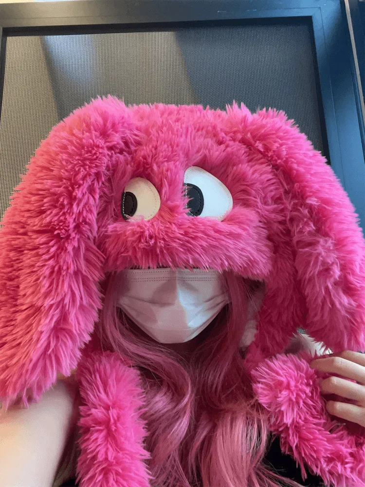 Title 2, Borsa Cappello Cucciolo Kawaii Occhi Grandi Agg...