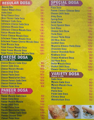 Nandu Franky & Dosa Wala menu 1