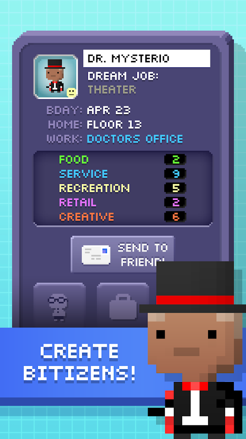   Tiny Tower- 스크린샷 